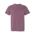 thumbnail image 1 of Comfort Colors T-Shirt à Poche pour Adulte, Épais, Teint en Pièce, L, Baie, 1 of 4