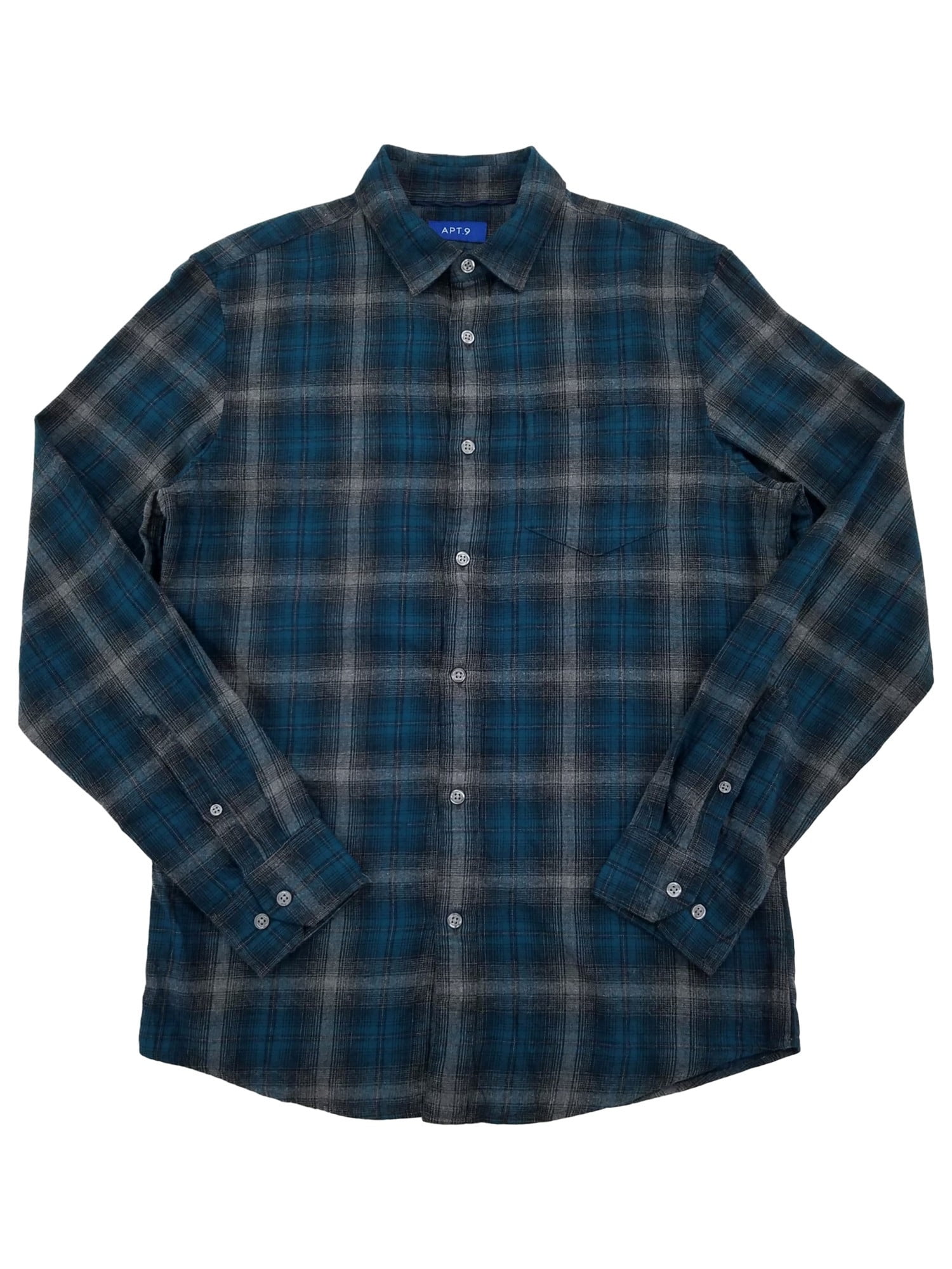 Long Sleeve Flannel Shirt XX-Large 