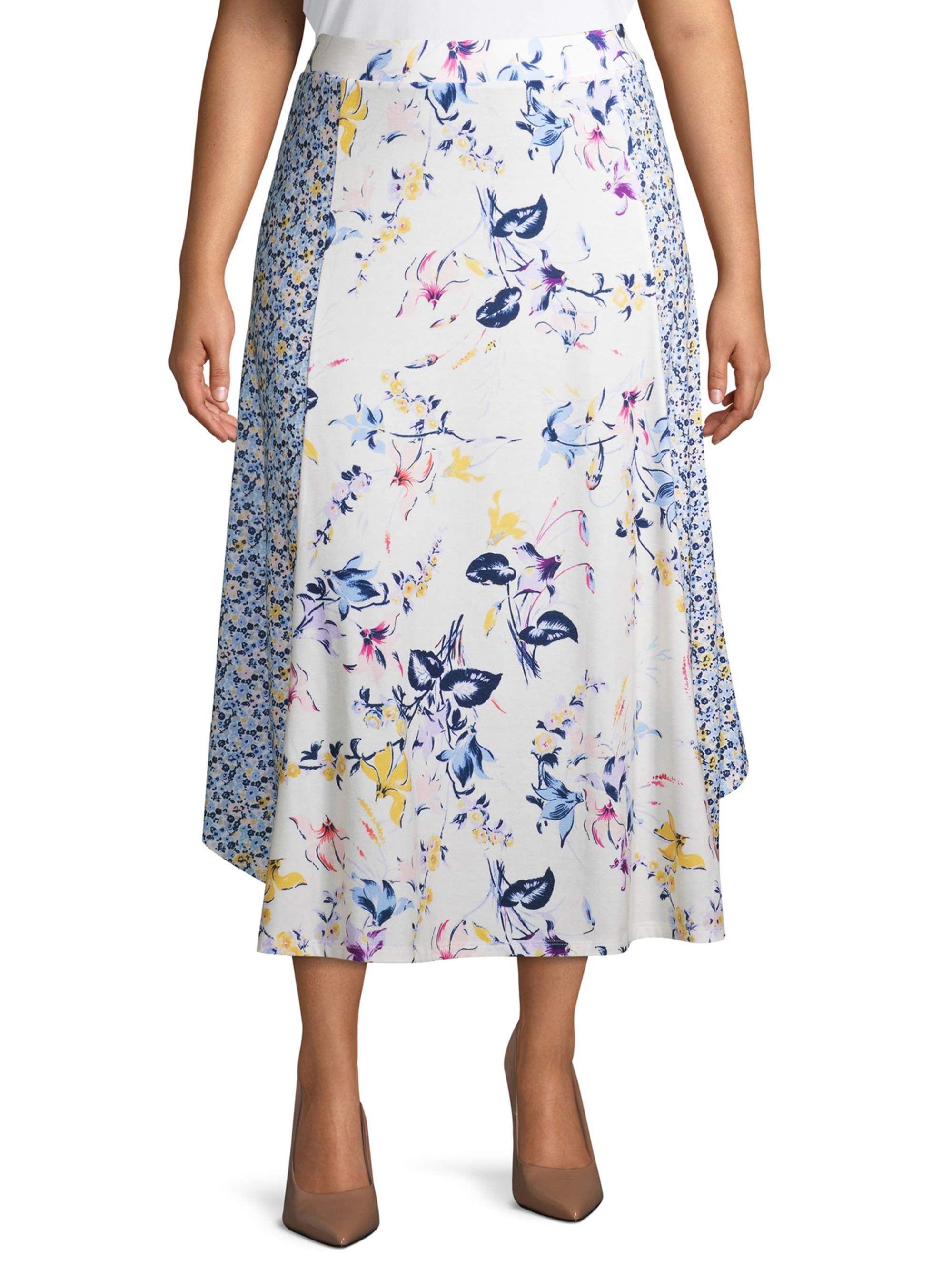 floral skirt walmart
