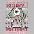 thumbnail image 2 of Girl's Monsters Inc Mike Wazowski Holidays  Graphic Tee Athletic Heather X Small, 2 of 5