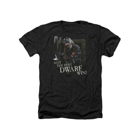 The Lord Of The Rings Trilogy Gimli Best Dwarf Movie Adult Heather T-Shirt (Best Lord Of The Rings)