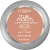 L'Oreal Paris True Match Super Blendable Blush, Soft Powder Texture, Barely Blushing, 0.21 oz