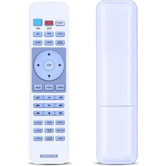 Replacement Remote Control for BenQ Digital Projector HT2050A W1050 HT1070A TH670 HT2050 HT4050 W1350 W2000 HT3050 HT1085ST W3000 W1050S HT1075 W2000 (No Backlight Version)