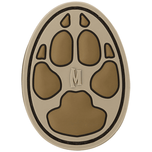 Maxpedition Dog Track 2in Morale Patch,Arid