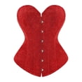thumbnail image 1 of Elegant Bust Shaping Bodice Corset for Wedding Wear - Fishbone Design with Bust Support and Waist Cinching Effect, 1 of 3