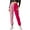 Hot Pink, variant on Aayomet Flowy Pants For Women Sweatpants for Women Cinch Bottom Lounge Comfy Joggers Running Trousers Drawstring Pants with Pockets,Hot Pink M