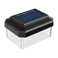 thumbnail image 2 of Solar Fence Post Cap Lights 1PC Outdoor Warm White LED Deck Lights for Wood & Vinyl Posts, Waterproof Solar Powered Garden Fence Lighting for Patio, Yard, Porch & Pathway, 6*4cm, 2 of 9