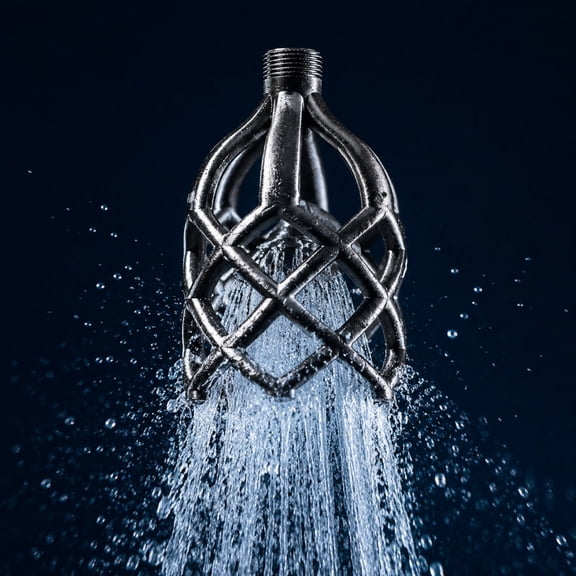 chaungfeng Men's Shower Head, Men's Cleaning Shower Head (Black, 1pc) | High Pressure Shower Heads, Handheld Shower Heads, Handheld Showerheads, Bathroom Replacement Fixture