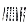 thumbnail image 2 of Varillas de tracción de eje para coche RC 1/12, piezas de repuesto directas, coche RC modificado de alta resistencia Negro, 2 of 9