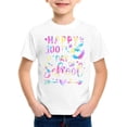 thumbnail image 3 of Rhuody Boy Tops Back To School T Shirt Crew Neck Short Sleeve Tee Graphic Print Blouse Adorable Summer Clothing 3-4 Years White, 3 of 3