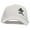 White, variant on Chinese Character Love Patched Low Profile Cap - Gold OSFM