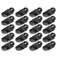 thumbnail image 3 of Clip para audífono, 20 piezas Cordón para audífono Clip para cordón Clip negro Resistente y resistente, 3 of 9