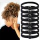 thumbnail image 2 of 10 Lazos Elásticos para el Cabello Grueso, Rizado Natural y Trenza, Cuerda Conectable, Diadema Ajustable, 2 of 8
