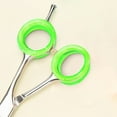 thumbnail image 1 of Silicone Finger Protective Rings Set for Pet Grooming Scissors and Hair Cutting Shears Durable Grip Inserts, 1 of 3