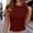 #1Wine, variant on MYAOYI Womens Tops Summer Short Sleeve Backless T Shirt Low Open Back Slim Fit Casual Stretchy Basic Tee Top