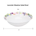 thumbnail image 4 of Dinnerware Soup Bowl Lavender Meadow Salad Bowl 9" (23 cm) Kitchen Deep Bowl Serving Bowl Round Mixing Bowl, 4 of 4
