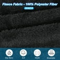 thumbnail image 4 of Unique Bargains Winter Neck Warmer, Men Neck Gaiter, Black, 4 of 7