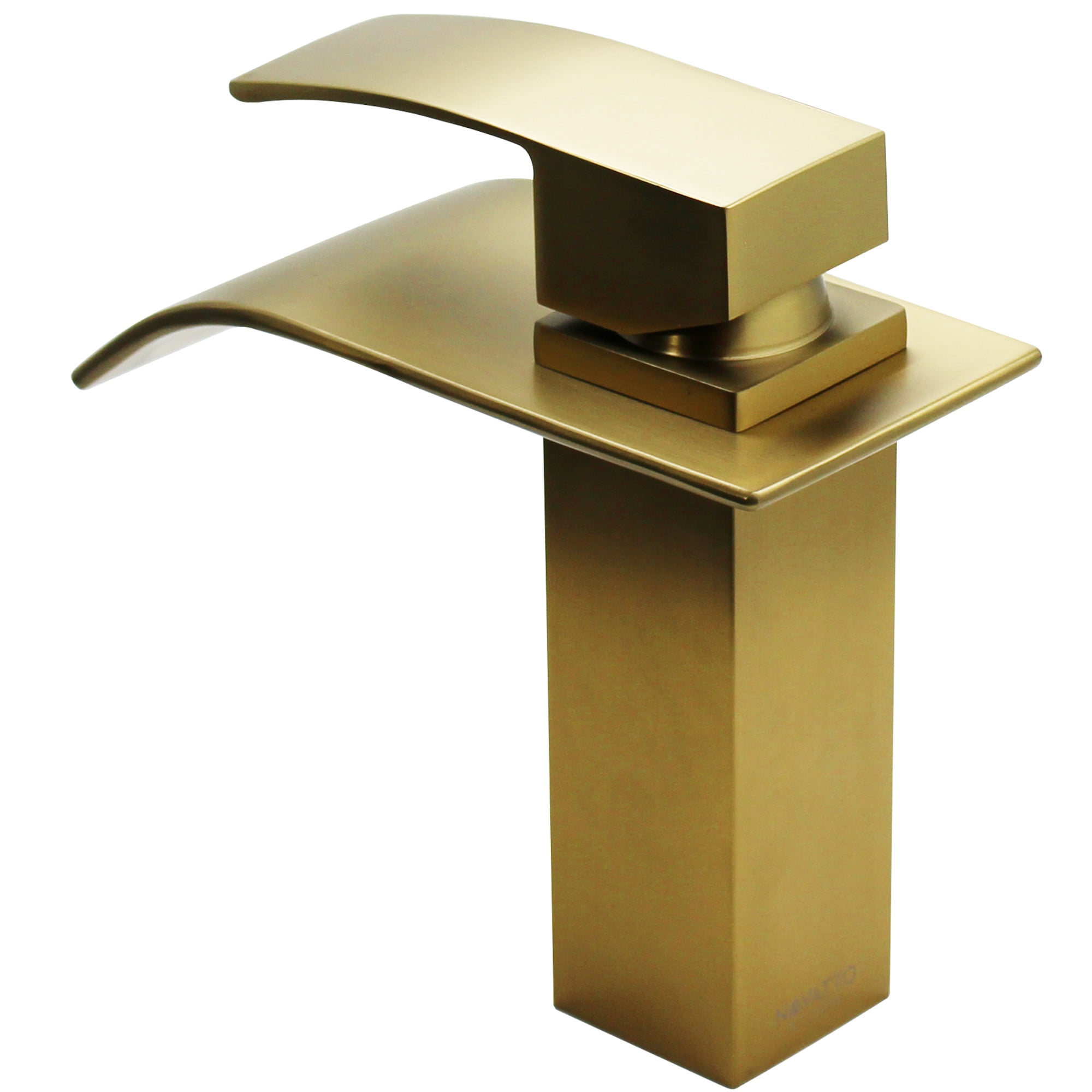 Miseno ML531-BN Remi 1.2/2.2 GPM Single Hole Waterfall Bathroom Faucet - Nickel