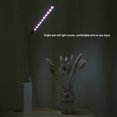 thumbnail image 2 of Mini lámpara de escritorio de 10 LED, ligera, flexible, brillante, USB, luz de mesa para ordenador portátil, PC de escritorio, color rosa, 2 of 8
