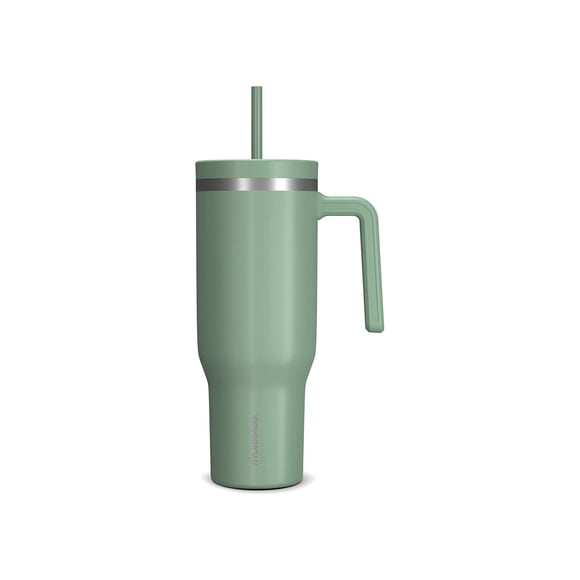 Termo Hydrapeak Voyager 40 oz con Asa y Popote Salvia