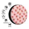 thumbnail image 4 of Fotbe Strawberry Funda de Llanta de Repuesto con Estampado, Engrosada, Ajuste Universal para Jeep, Remolque, RV, SUV, Camión-14 inch, 4 of 6