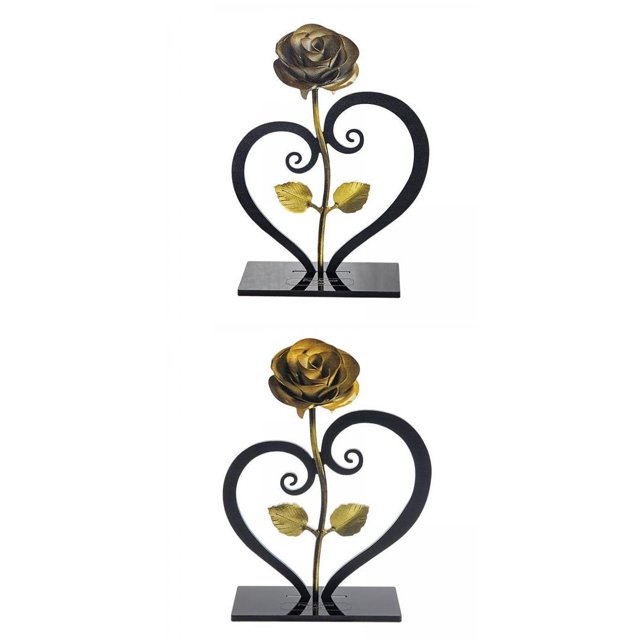 moderna con decoración de soporte decoración Gloria Soporte en forma de corazón