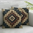 thumbnail image 3 of BCIIG Exports Handwoven Kilim Pillow Cover Square Indian Outdoor Cushions Cover Decorative Throw Pillow Cases Jute Wool Cushion Cover Boho Pillow Shams for Home Decor, 3 of 5