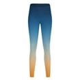 thumbnail image 4 of Cathalem Leggings for Women Leggings for Women Non See Through-Workout High Waisted Tummy Control Tights Yoga Pants (Blue,M), 4 of 4