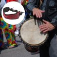 thumbnail image 3 of Djembe Sangle de Tambour Instrument de Percussion Ceinture de Tambour Réglable, 3 of 5