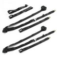 thumbnail image 1 of Chevy II 1966-1967 Standard 3 Point Black Retractable Bench Seat Belt Kit - 3 Belts, 1 of 1