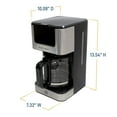 thumbnail image 4 of West Bend 12 Cup Hot & Iced Coffee Maker, in Stainless Steel (CMWB12BK13), 4 of 14