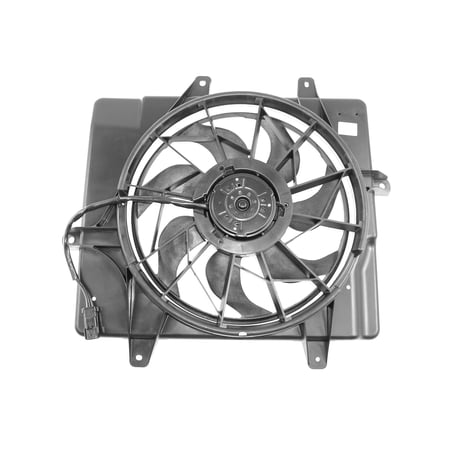 Agility Auto Parts 6015101 Dual Radiator and Condenser Fan Assembly for Chrysler Models Fits select: 2001-2005 CHRYSLER PT CRUISER