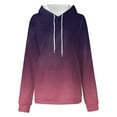 thumbnail image 4 of Xudanell Sweatshirts for Women Hoodies for Teen Girls Trendy Pullover Sweatshirts with Drawstring Sports Holiday, 4 of 5