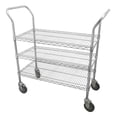 thumbnail image 2 of Carrito Utilitario Urrea 3 Repisas 36' X 24' Cromado, 2 of 2