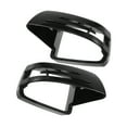 thumbnail image 1 of Unique Bargains Pair Rear View Mirror Cover Cap Replacement Gloss Black for Mercedes Benz A Class W176 B Class C Class, 1 of 6