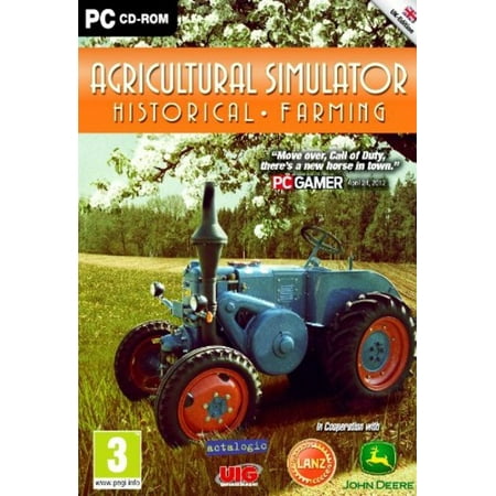 Agricultural Historical Farming Simulator (PC Sim Game) Features John Deere, Lanz & Bulldog