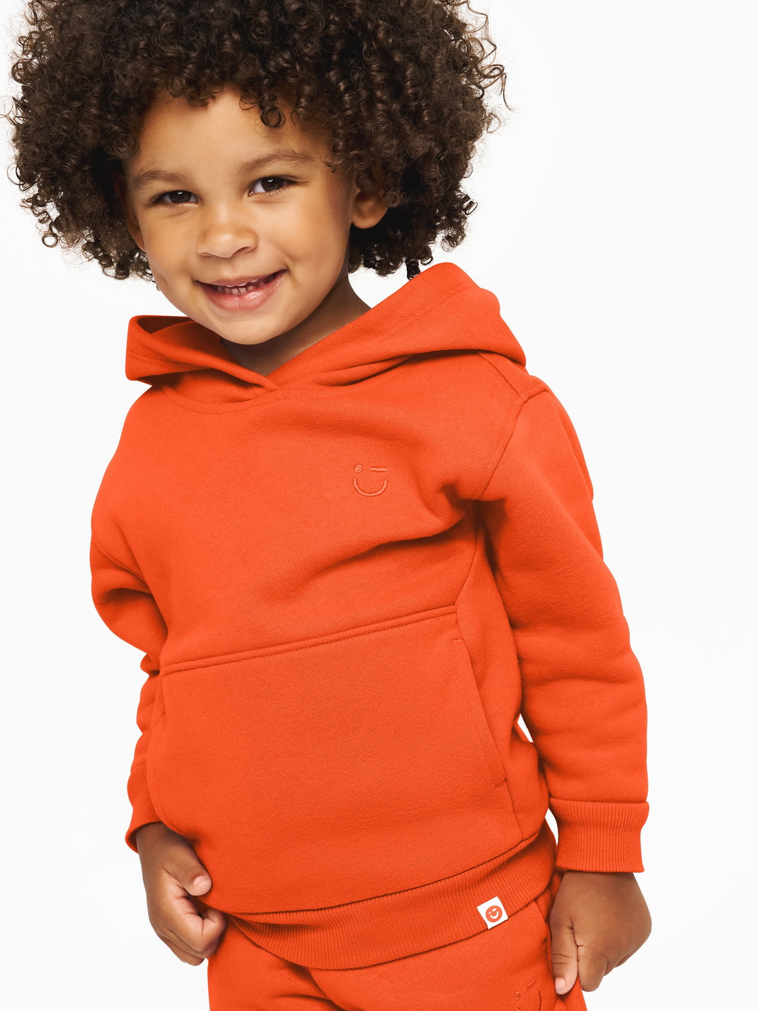 Color Mix by Garanimals Baby & Toddler Fleece Hoodie, Sizes 0–6T