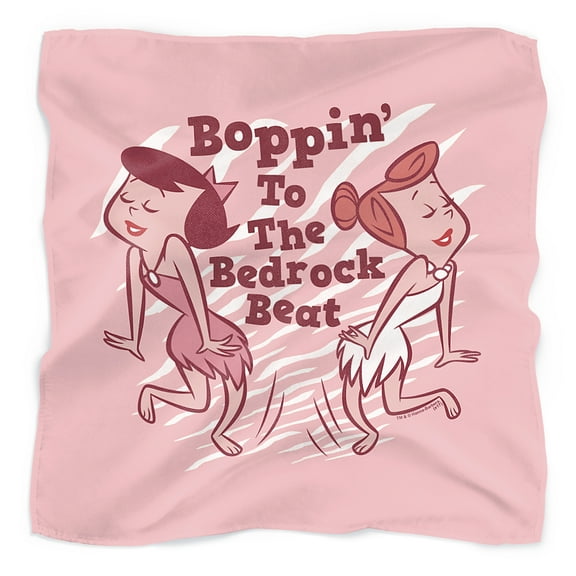 The Flintstones Betty and Wilma Boppin' Bandana (21 in x 21 in)
