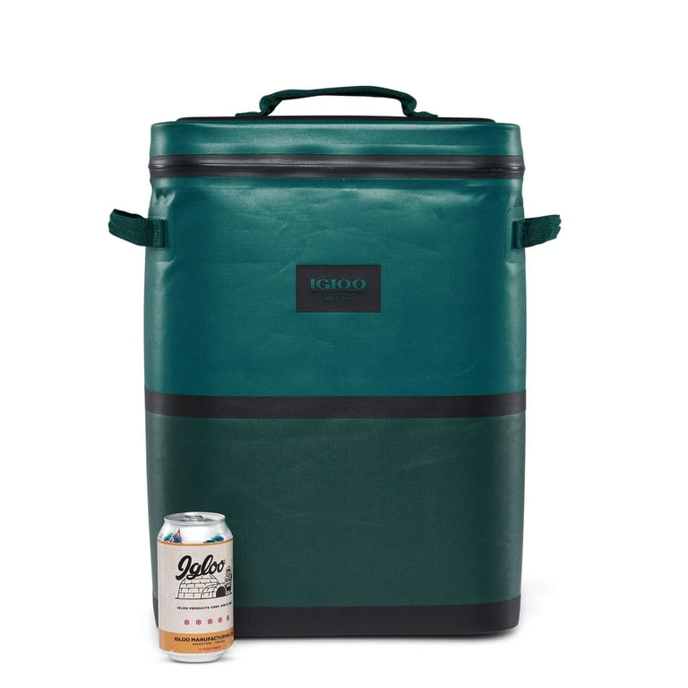 Igloo 24 Can Insulated Soft Cooler Backpack Teal for Camping