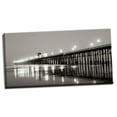 thumbnail image 2 of Gango Home Decor Pier Night Panorama I 4 Pack by Lee Peterson (Ready to Hang); One 36x18in Hand-Stretched Canvas, 2 of 4
