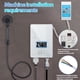 thumbnail image 3 of Calentador de agua eléctrico sin tanque: pequeño calentador de agua instantáneo con interruptor de aire y kit de cabezal de ducha para baño o bañera, enchufe estadounidense., 3 of 6