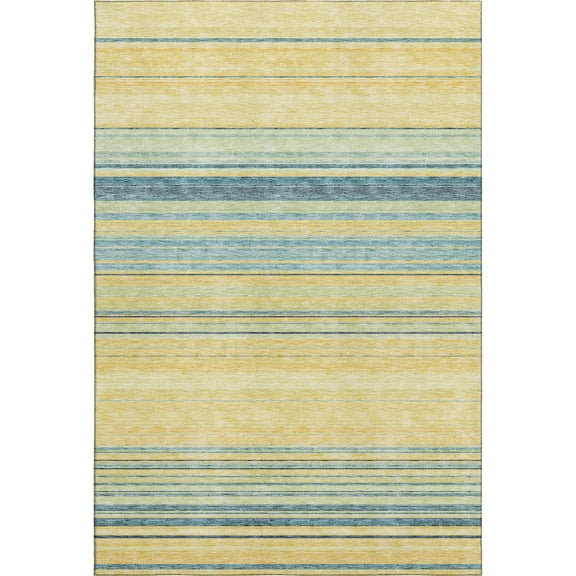 Dalyn Rugs Premium Machine Washable Mayfield AMF979 Yellow 8' x 10' Rug