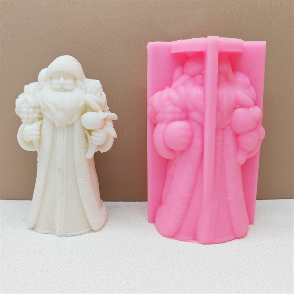 Sturdy Epoxy Resin Mold for Candle Creation Portable Silicone Soap Mould Accessory for Festival Crafting and Gifts
