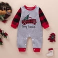 thumbnail image 2 of Newborn Infant Baby Boy Romper Jumpsuit for Boys Long Sleeve Bodysuit Fall Clothes, 2 of 9