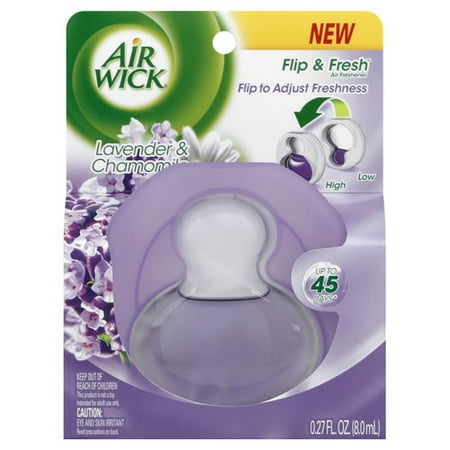Air Wick Flip and Fresh Lavender and Chamomile Single, 0.25 Ounce (Pack of 3)