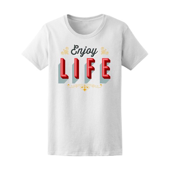 Enjoy Life Vintage Tee Men's -Image by Shutterstock