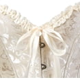 thumbnail image 4 of Femmes Corsets Bustiers Désossés Top Brodé Grande Taille, 4 of 7