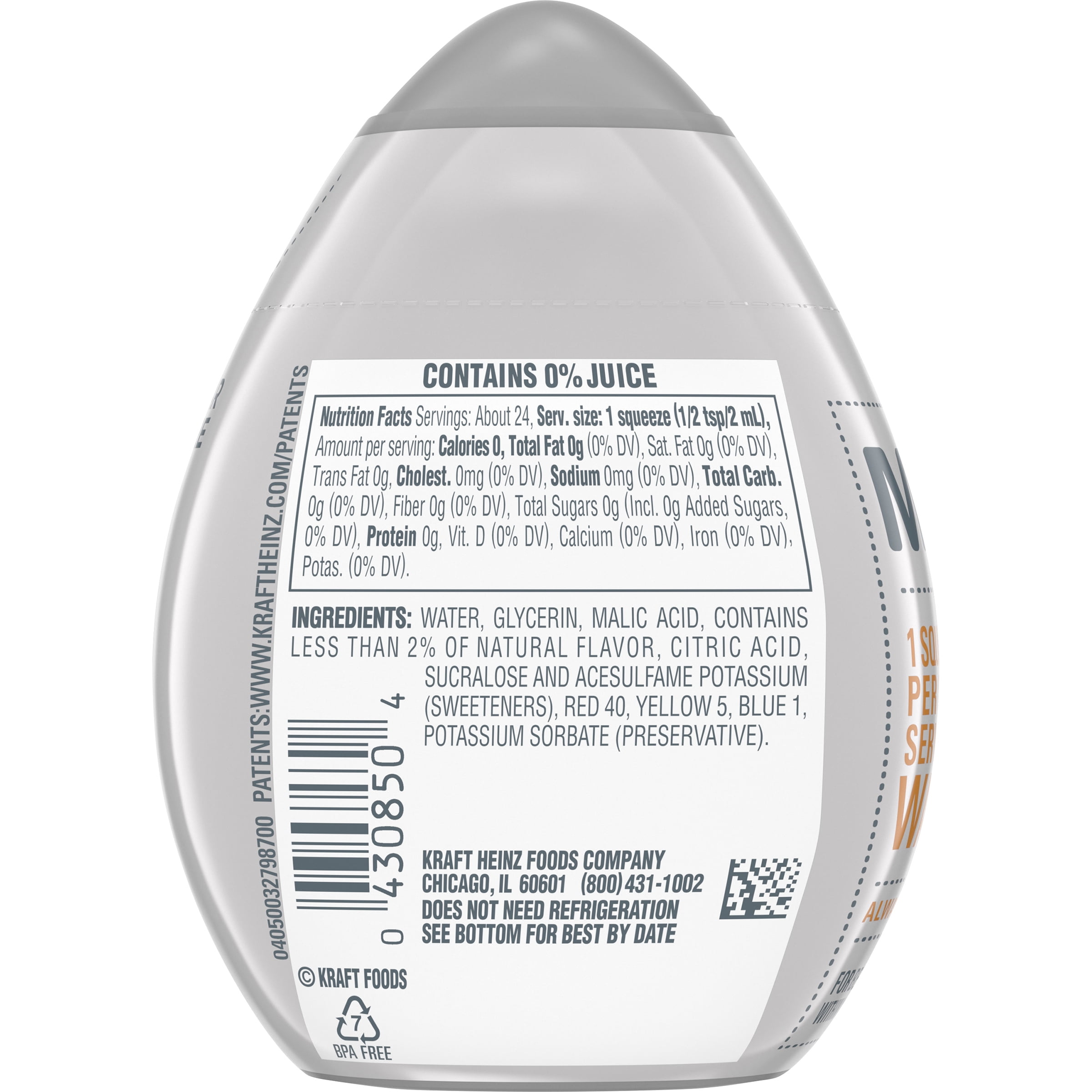 Mio Nutrition Facts Blog Dandk