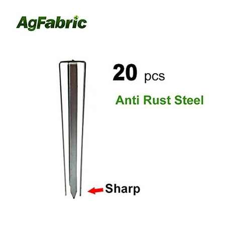 Agfabric Landscape Unique Design Garden Staples Stakes Pins for Weed Barrier Fabric-20
