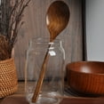 thumbnail image 3 of 1Pc Japanese Style Soup Spoon Practical Rise Scoop Kitchen Supply (Coffee), 3 of 7